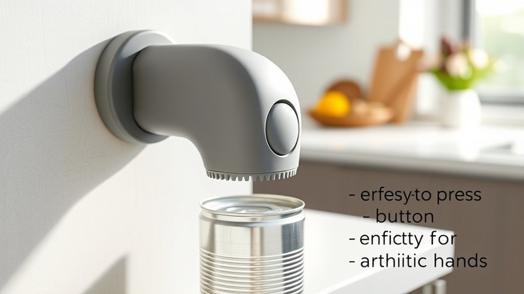 safe ergonomic can opener