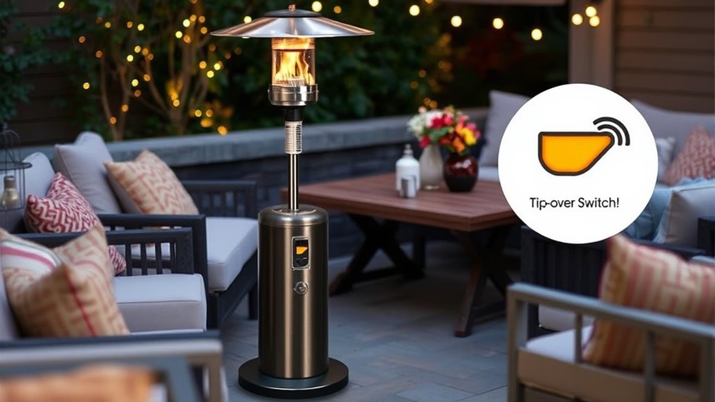 safety focused heater features