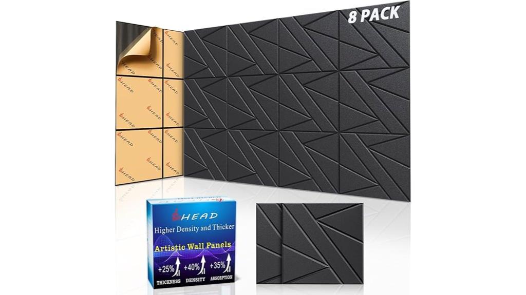 self adhesive acoustic wall panels