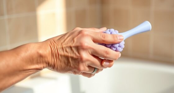senior friendly bath sponges