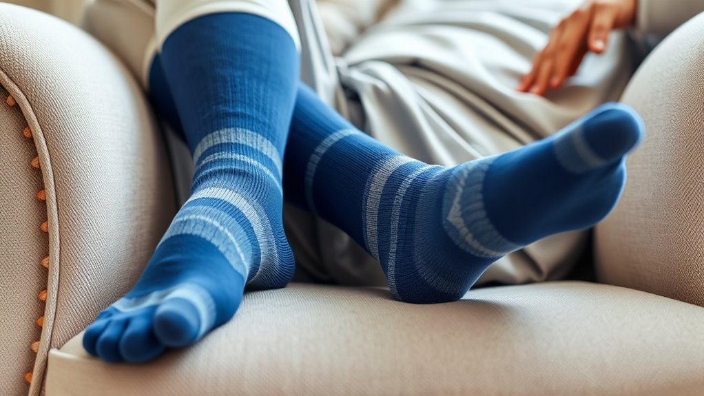 senior friendly compression sock options