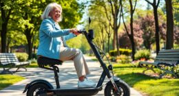 senior friendly electric scooter options