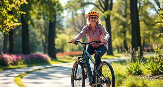 senior friendly electric step through bikes