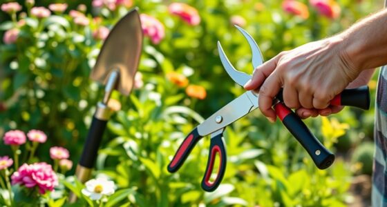 senior friendly gardening toolset