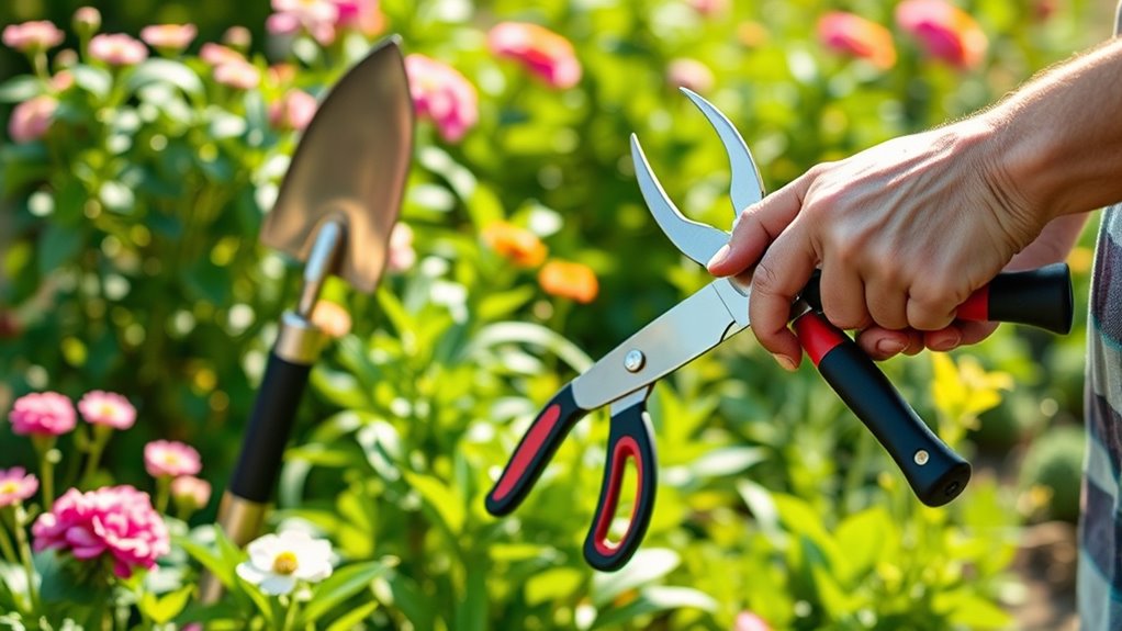 senior friendly gardening toolset