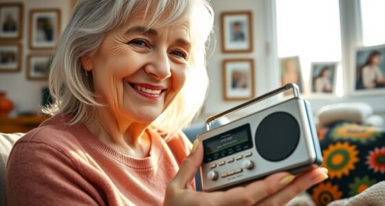 senior friendly music players