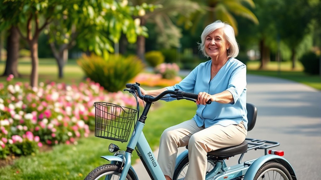 senior friendly tricycle features