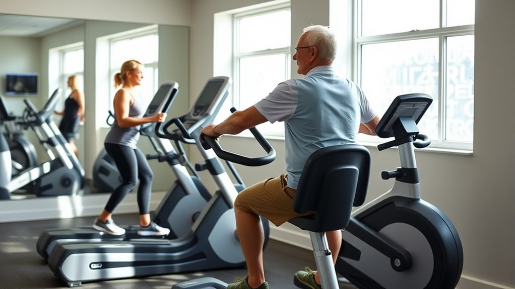 senior friendly workout equipment features