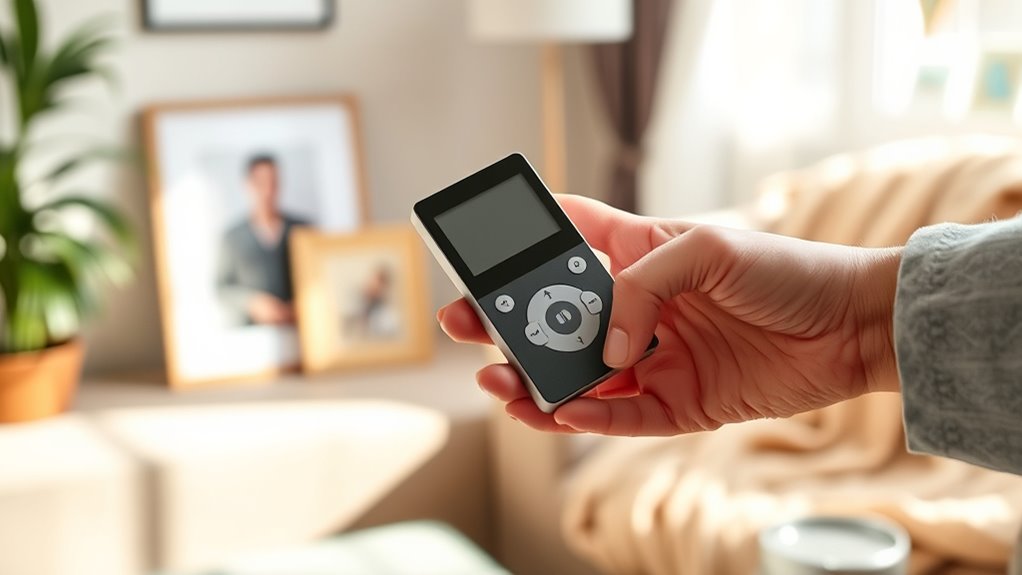 simple accessible music controls