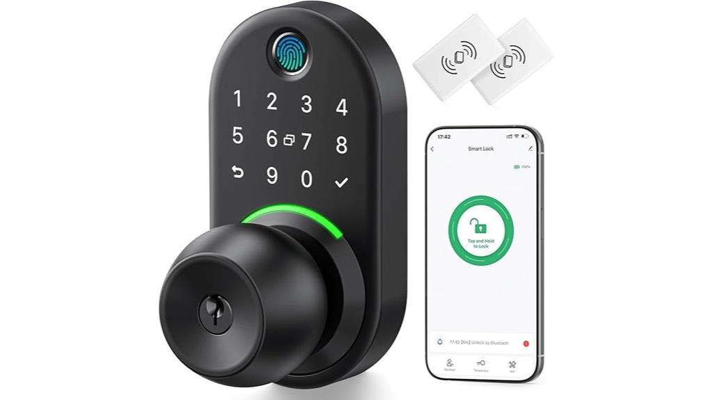 smart handle door lock