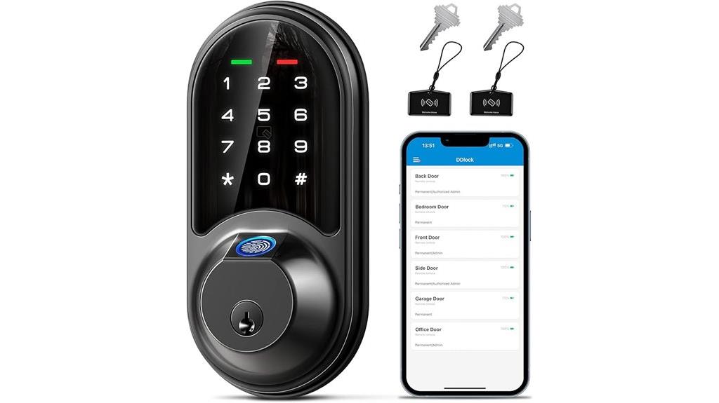 smart lock with biometric