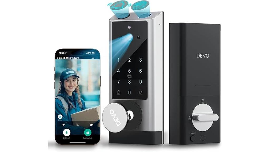 smart lock with camera