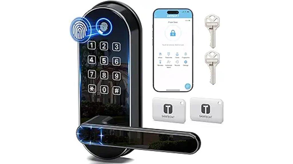 smart lock with fingerprint