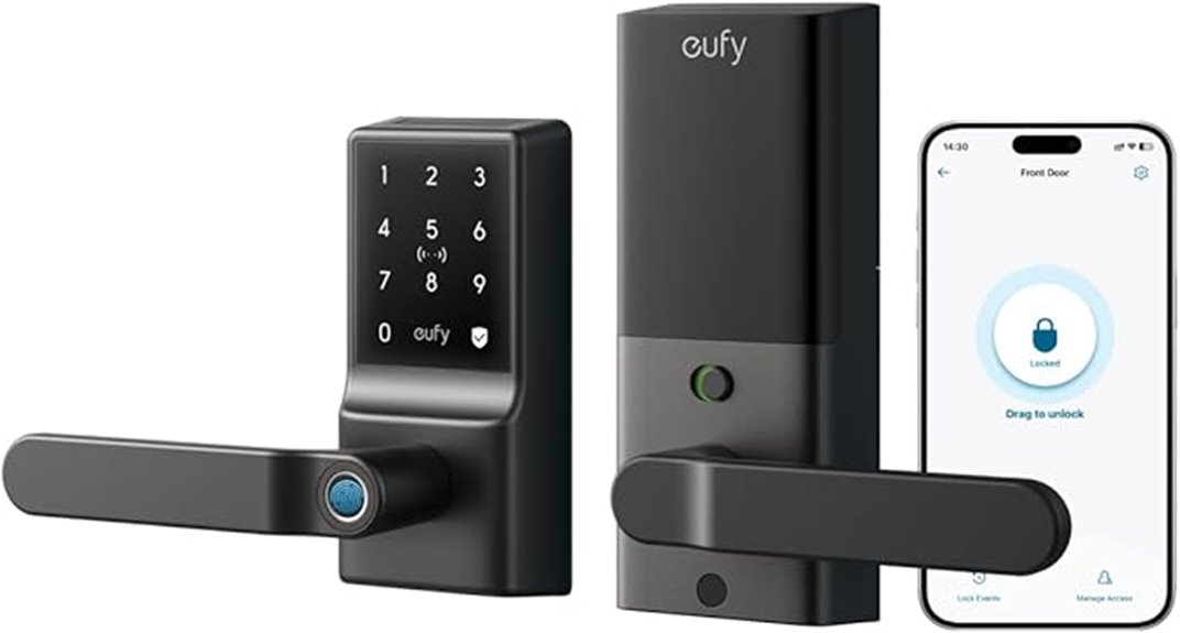smart lock with keypad