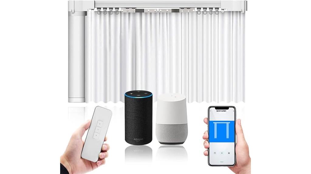 smart remote curtain system