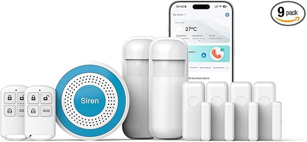 smart wifi home alarm