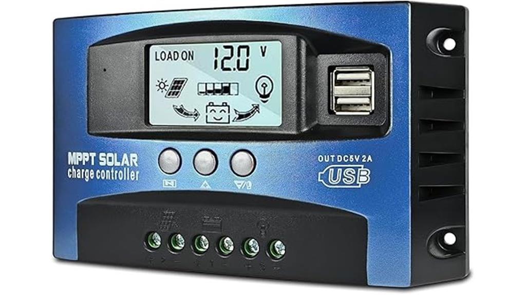 solar charge controller features
