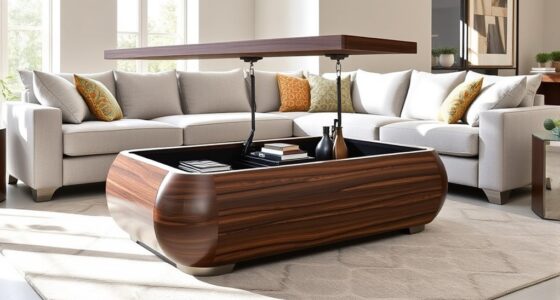 spacious stylish lift tables