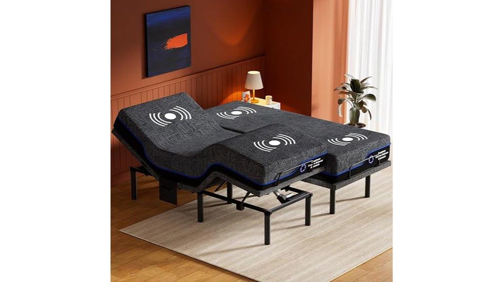 split king adjustable bed