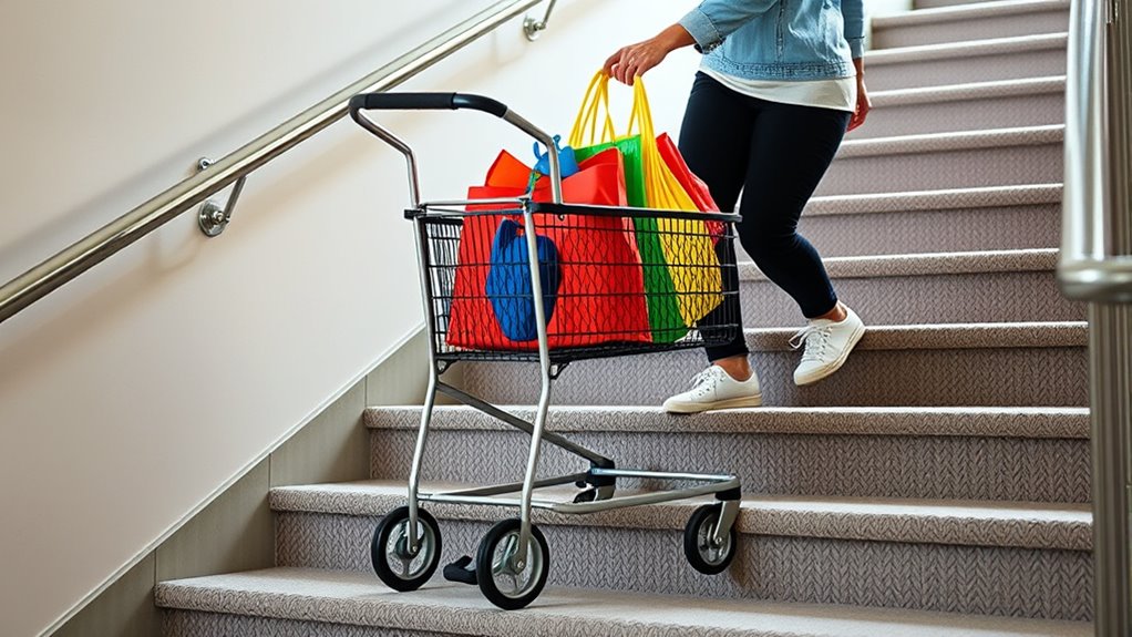 stair climber cart features