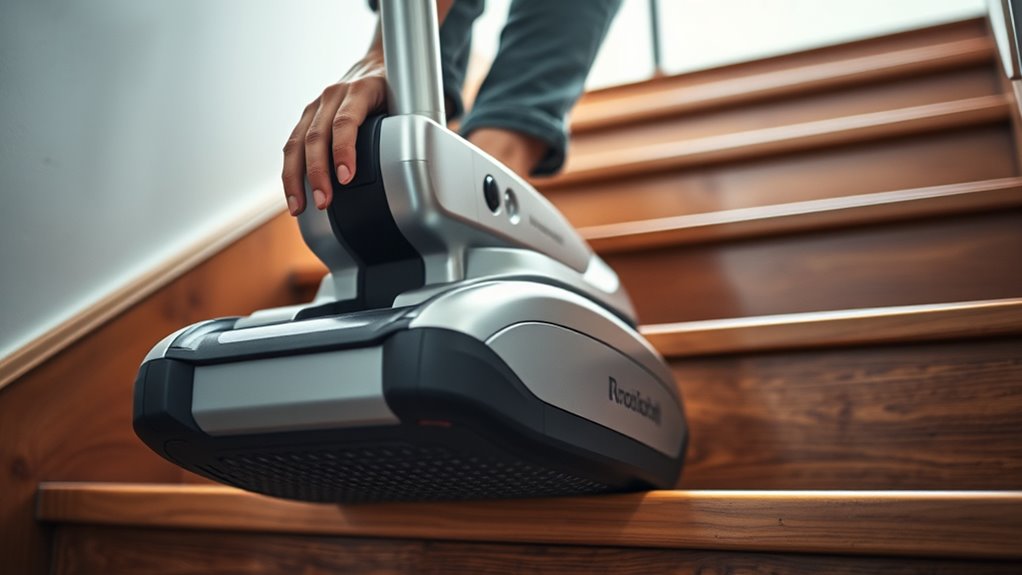 stair climber safety features