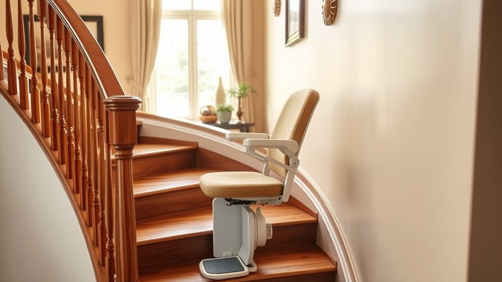 stairlift fit safety ease