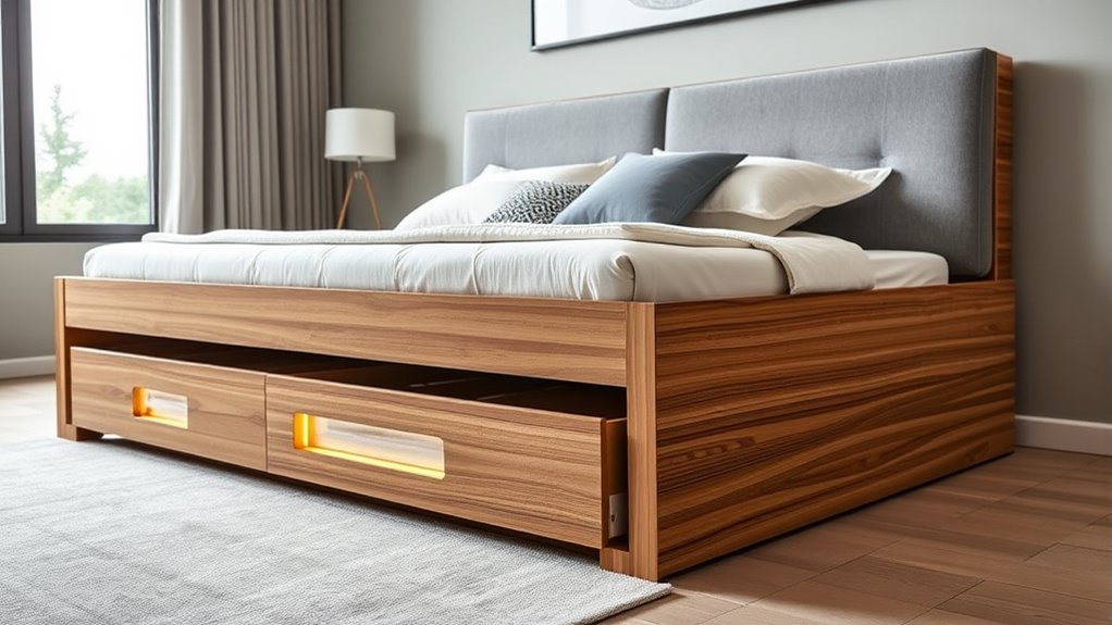 storage charging style assembly