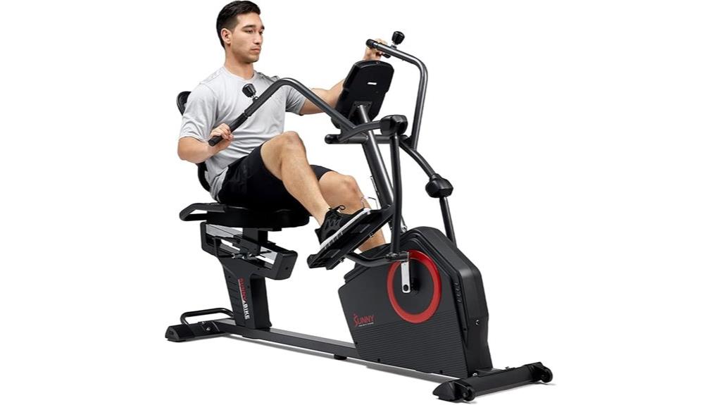 sunny health elliptical machine