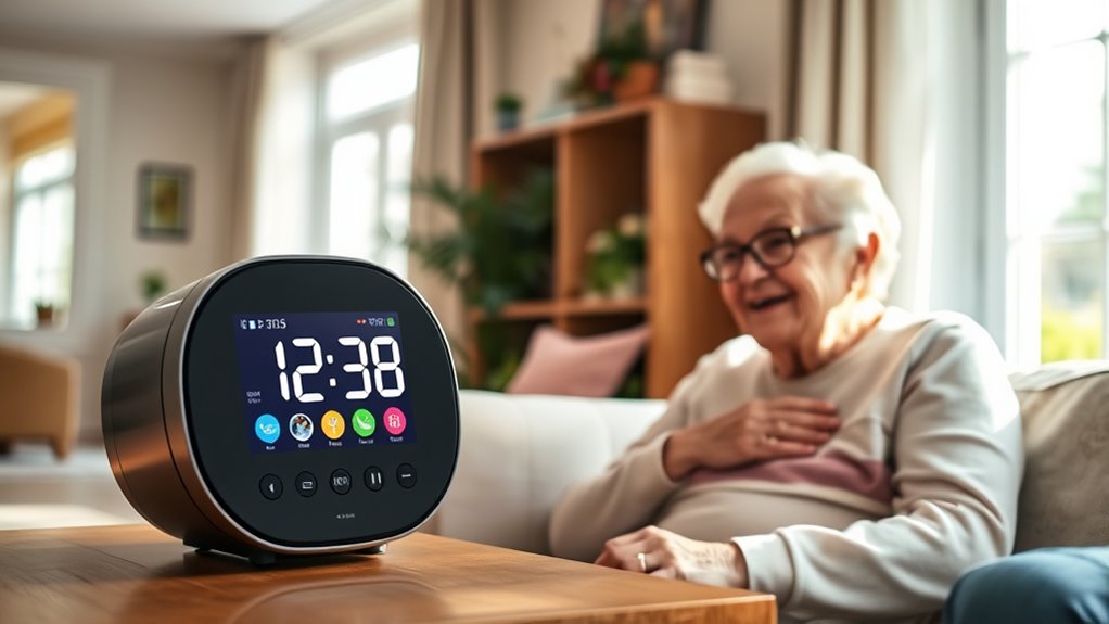 talking clocks for dementia