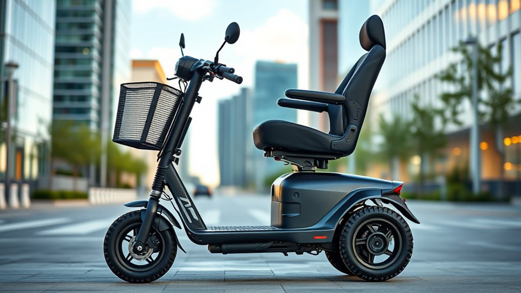 tall person scooter features