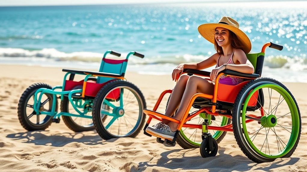 terrain handling portability comfort