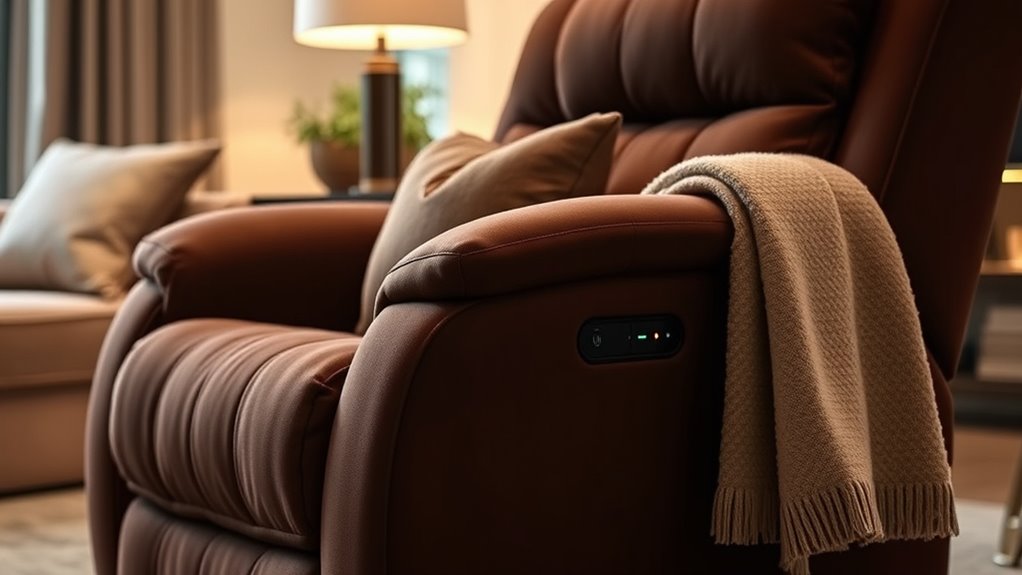 top comfortable recliners with heat