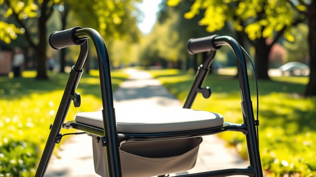 top elderly walker seat options