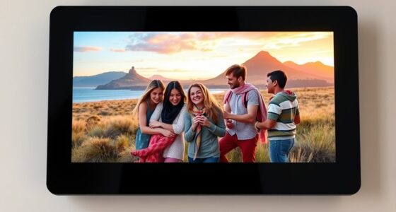 top email enabled digital frames