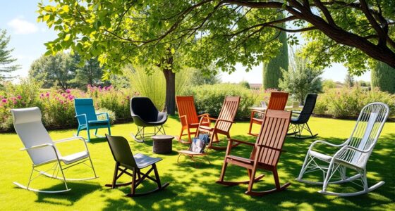 top ergonomic outdoor rocking chairs