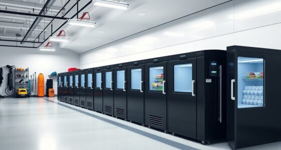 top garage chest freezers