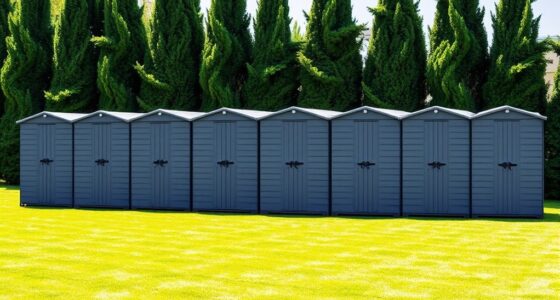 top heavy duty storage sheds