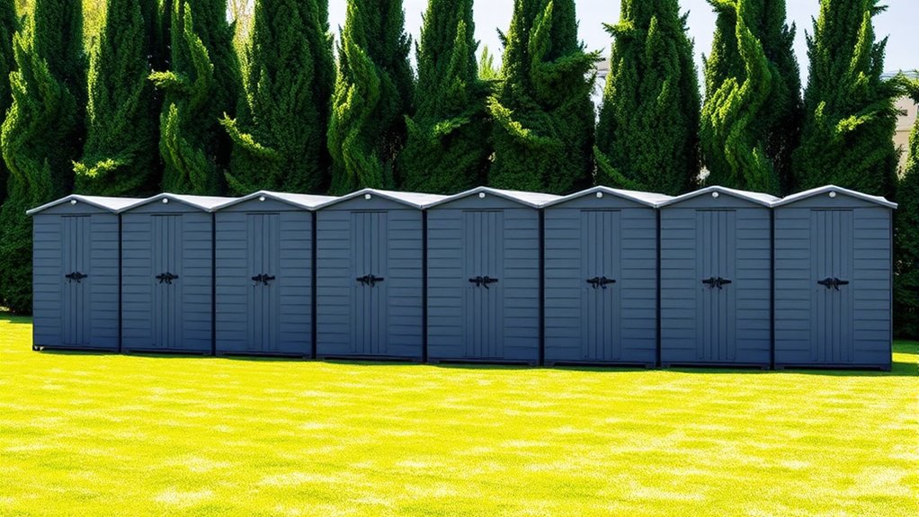 top heavy duty storage sheds