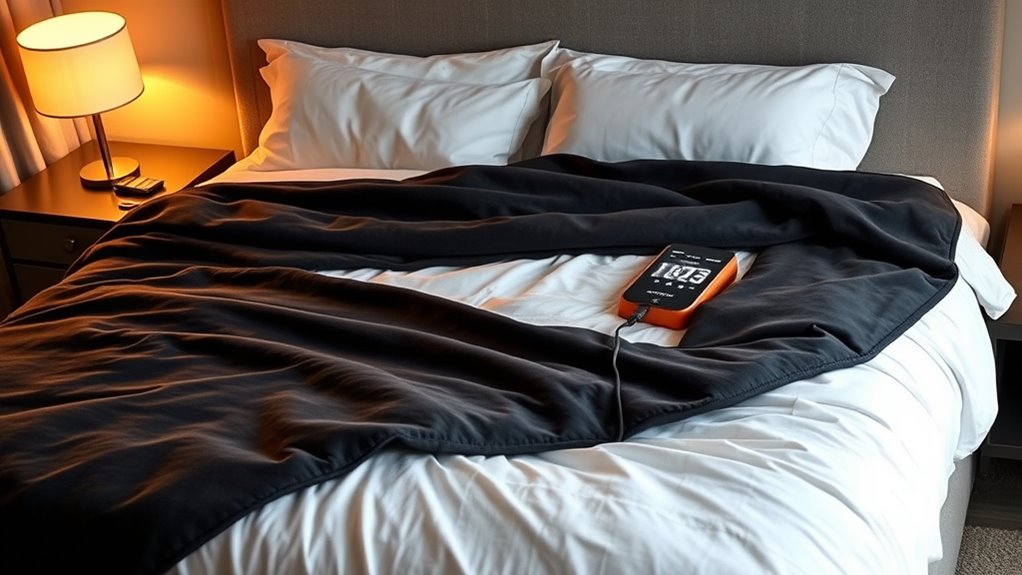 top king size electric blankets