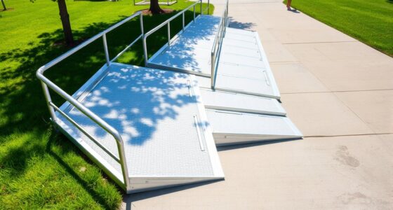 top modular aluminum ramps