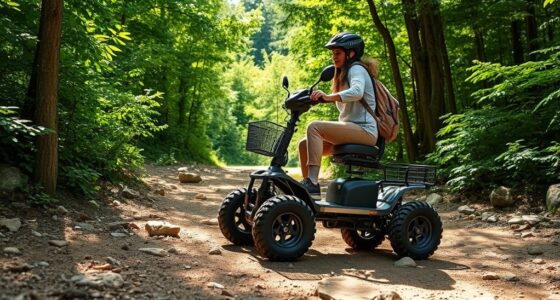 top off road mobility scooters