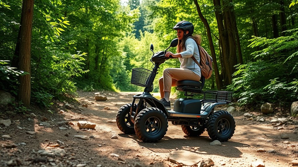 top off road mobility scooters