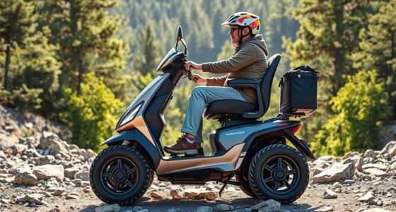 top off road senior scooters