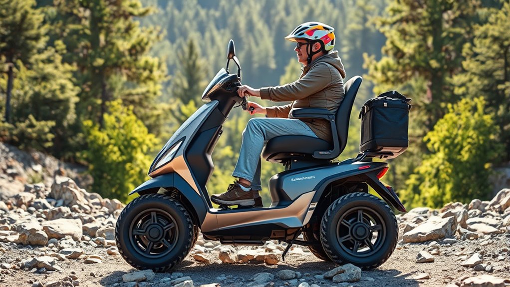 top off road senior scooters