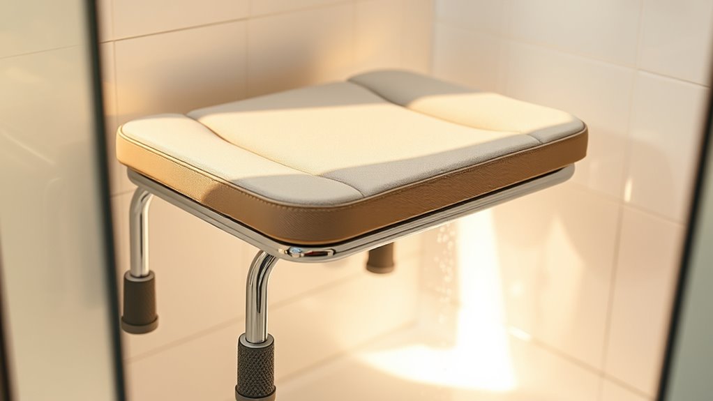 top padded shower seat options