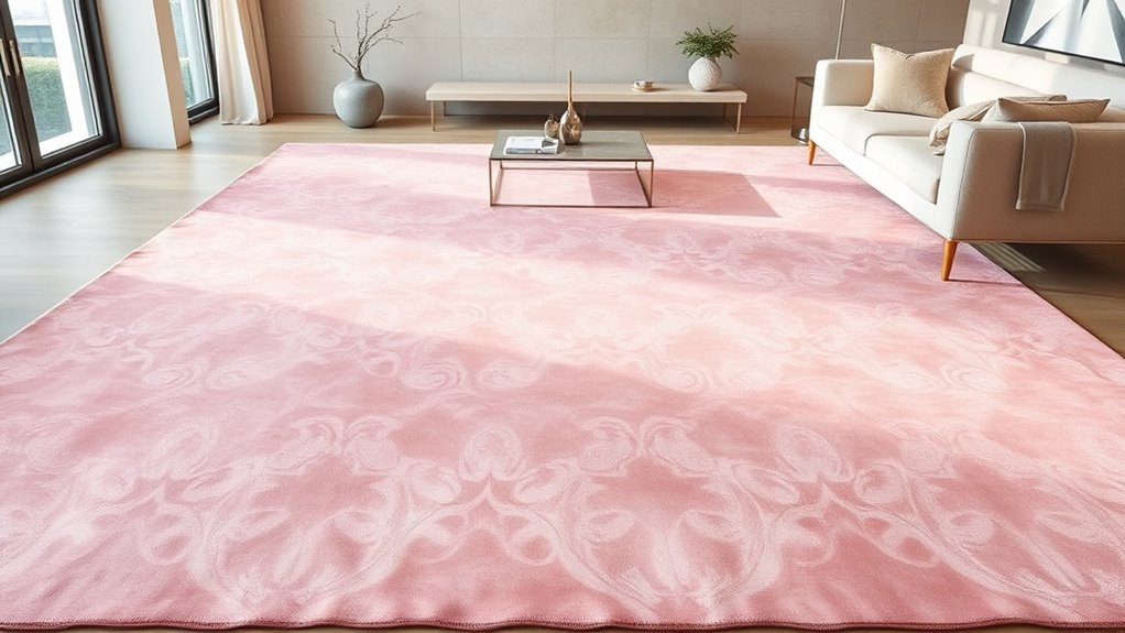 top pink silk rug collection