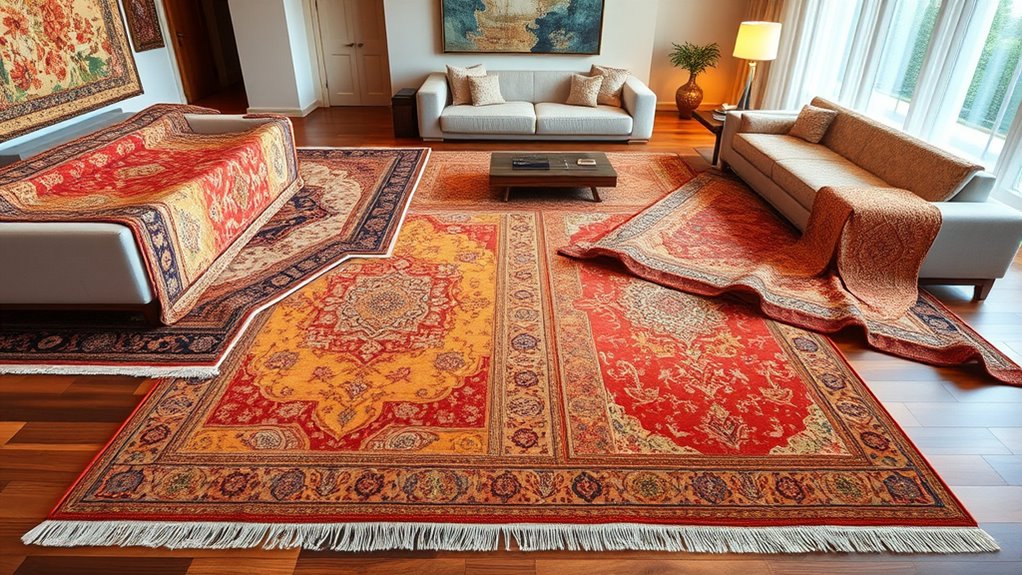top silk wool rug options