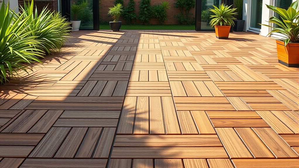 top slip resistant deck tiles