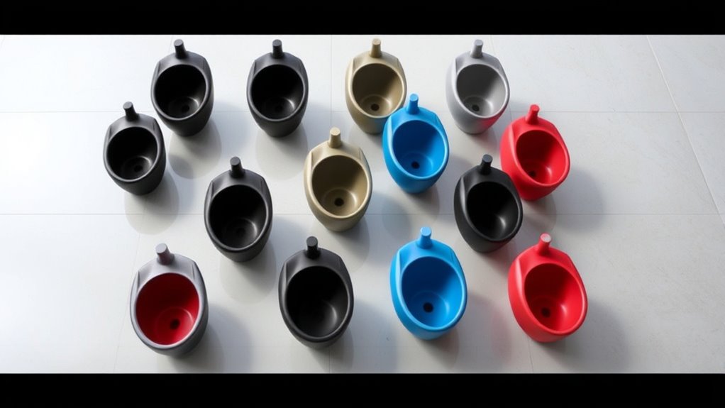 top spill proof urinal options