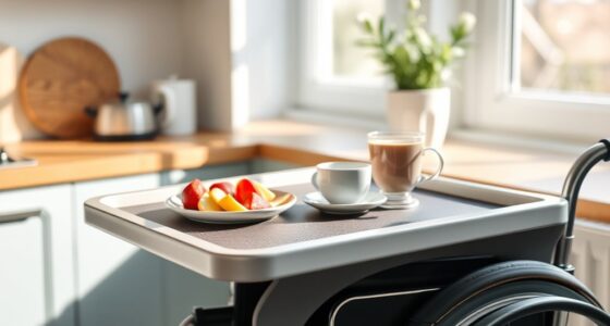 top wheelchair tray options